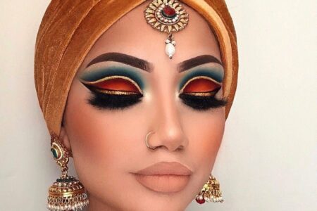 Индийский Этнический макияж
